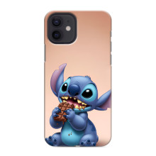 Чехол с рисунком Стич для iPhone 12 mini – Стич с шоколадом
