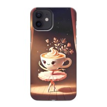 Чехол с мемом Тралалело тралала на iPhone 12 mini (Балерина капучина)