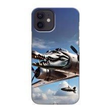 Чехол с мемом Тралалело тралала на iPhone 12 mini (Бомбардиро крокодило)