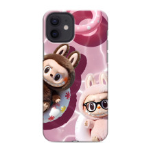 Чехол с Лабубу на iPhone 12 mini (Игрушка Лабубу)