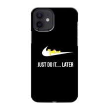 Чехол с логотипом Найк на iPhone 12 mini – Nike just do it
