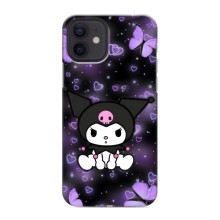 Чохол з персонажем Куромі на iPhone 12 mini – Куромі на чорному