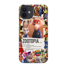 Чехол Зоотрополіс на iPhone 12 mini – Коллаж Зоо