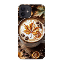 Чехол с уникальным дизайном «Осень с кофе» для iPhone 12 mini – Пряный кофе