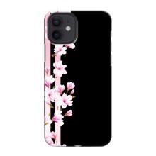 Чохли з тематикою "КВІТИ" на iPhone 12 mini (Квіточки)