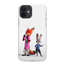 Силіконовий чохол з принтом Зоотрополіс для iPhone 12 mini – Джуді і Нік
