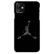Силиконовый Чехол Nike Air Jordan на Айфон 12 Мини – Джордан