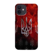 Украинские Чехлы для iPhone 12 mini с картинкой УПА (AlphaPrint) (ГЕРБ УПА)