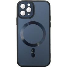 Чехол TPU+Glass Sapphire Midnight with MagSafe для Apple iPhone 12 Pro Max (6.7") – undefined