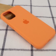 Чохол Silicone Case Full Protective (AA) для Apple iPhone 12 Pro Max (6.7") – Помаранчевий