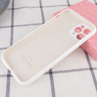 Чехол Silicone Case Full Camera Protective (AA) для Apple iPhone 12 Pro Max (6.7") – Белый