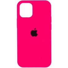 Чехол Silicone Case Full Protective (AA) для Apple iPhone 12 Pro Max (6.7") – Розовый