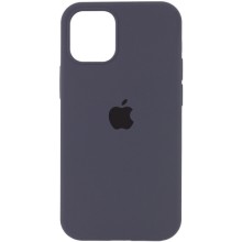 Чехол Silicone Case Full Protective (AA) для Apple iPhone 12 Pro Max (6.7") – Серый