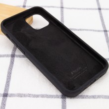 Чехол Silicone Case Full Protective (AA) для Apple iPhone 12 Pro Max (6.7") – Черный
