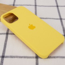 Чехол Silicone Case (AA) для Apple iPhone 12 Pro Max (6.7") – Желтый