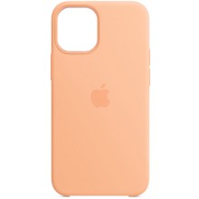 Чохол Silicone Case (AA) для Apple iPhone 12 Pro Max (6.7") – Помаранчевий