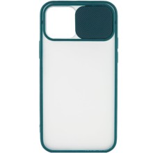 Чехол Camshield mate TPU со шторкой для камеры для Apple iPhone 12 Pro Max (6.7") – Зеленый