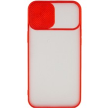 Чехол Camshield mate TPU со шторкой для камеры для Apple iPhone 12 Pro Max (6.7") – Красный