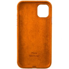 Чехол ALCANTARA Case Full для Apple iPhone 12 Pro Max (6.7") – Оранжевый