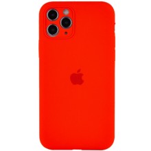 Чехол Silicone Case Full Camera Protective (AA) для Apple iPhone 12 Pro Max (6.7") – Красный