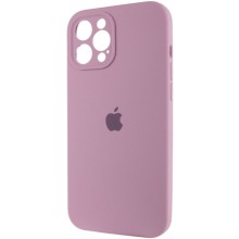 Чехол Silicone Case Full Camera Protective (AA) для Apple iPhone 12 Pro Max (6.7") – Лиловый