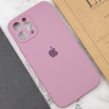 Чохол Silicone Case Full Camera Protective (AA) для Apple iPhone 12 Pro Max (6.7") – Ліловий