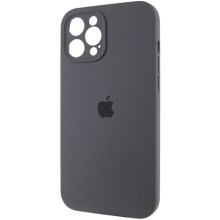 Чохол Silicone Case Full Camera Protective (AA) для Apple iPhone 12 Pro Max (6.7") – Сірий