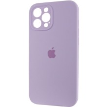 Чохол Silicone Case Full Camera Protective (AA) для Apple iPhone 12 Pro Max (6.7") – Бузковий