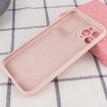 Чехол Silicone Case Full Camera Protective (AA) для Apple iPhone 12 Pro Max (6.7") – Розовый