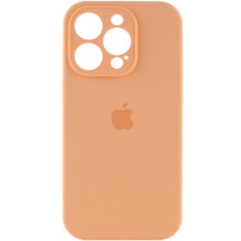 Чохол Silicone Case Full Camera Protective (AA) для Apple iPhone 12 Pro Max (6.7") – Помаранчевий