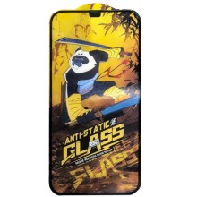 Захисне скло 5D Anti-static Panda (тех.пак) для Apple iPhone 12 Pro Max (6.7") – Чорний