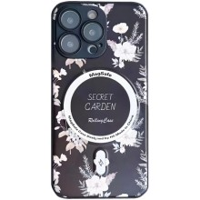 TPU+PC чохол Secret Garden with MagSafe для Apple iPhone 12 Pro Max (6.7") – Black