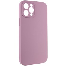 Чехол Silicone Case Full Camera Protective (AA) NO LOGO для Apple iPhone 12 Pro Max (6.7") – Лиловый