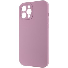 Чехол Silicone Case Full Camera Protective (AA) NO LOGO для Apple iPhone 12 Pro Max (6.7") – Лиловый