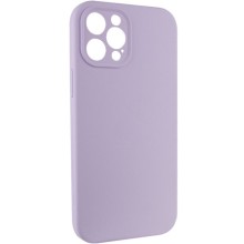 Чохол Silicone Case Full Camera Protective (AA) NO LOGO для Apple iPhone 12 Pro Max (6.7") – Бузковий
