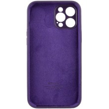 Чохол Silicone Case Full Camera Protective (AA) NO LOGO для Apple iPhone 12 Pro Max (6.7") – Фіолетовий