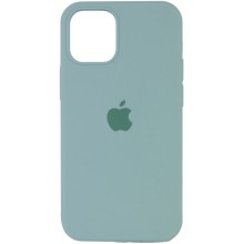 Чехол Silicone Case Full Protective (AA) для Apple iPhone 12 Pro Max (6.7") – Бирюзовый