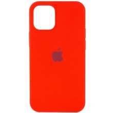 Чехол Silicone Case Full Protective (AA) для Apple iPhone 12 Pro Max (6.7") – Красный