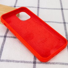 Чехол Silicone Case Full Protective (AA) для Apple iPhone 12 Pro Max (6.7") – Красный