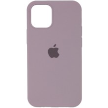 Чехол Silicone Case Full Protective (AA) для Apple iPhone 12 Pro Max (6.7") – Серый