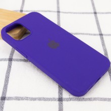 Чехол Silicone Case Full Protective (AA) для Apple iPhone 12 Pro Max (6.7") – Фиолетовый