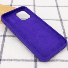 Чехол Silicone Case Full Protective (AA) для Apple iPhone 12 Pro Max (6.7") – Фиолетовый