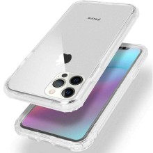 Чехол TPU+PC Full Body с защитой 360 для Apple iPhone 12 Pro Max (6.7") – Прозрачный