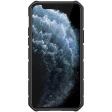 TPU+PC чехол Nillkin CamShield Armor (шторка на камеру) для Apple iPhone 12 Pro Max (6.7") – Черный