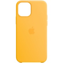 Чехол Silicone Case (AA) для Apple iPhone 12 Pro Max (6.7") – Желтый