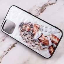 TPU+PC чохол Prisma Ladies для Apple iPhone 12 Pro Max (6.7") – White