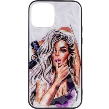 TPU+PC чохол Prisma Ladies для Apple iPhone 12 Pro Max (6.7") – Purple