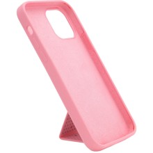 Чехол Silicone Case Hand Holder для Apple iPhone 12 Pro Max (6.7") – Розовый