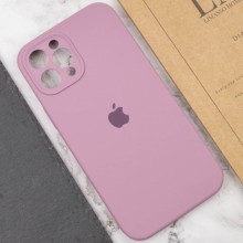 Чехол Silicone Case Full Camera Protective (AA) для Apple iPhone 12 Pro Max (6.7") – Лиловый