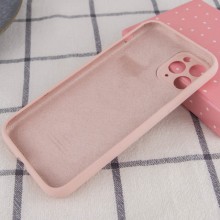 Чехол Silicone Case Full Camera Protective (AA) для Apple iPhone 12 Pro Max (6.7") – Розовый